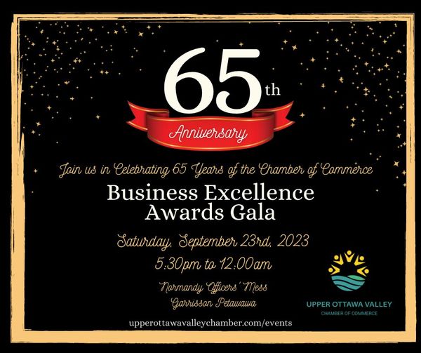 65th Anniversary post for UOVCC Business Gala Awards