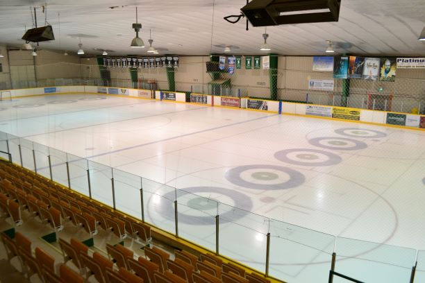 Photo of ice pad at the Civic Centre