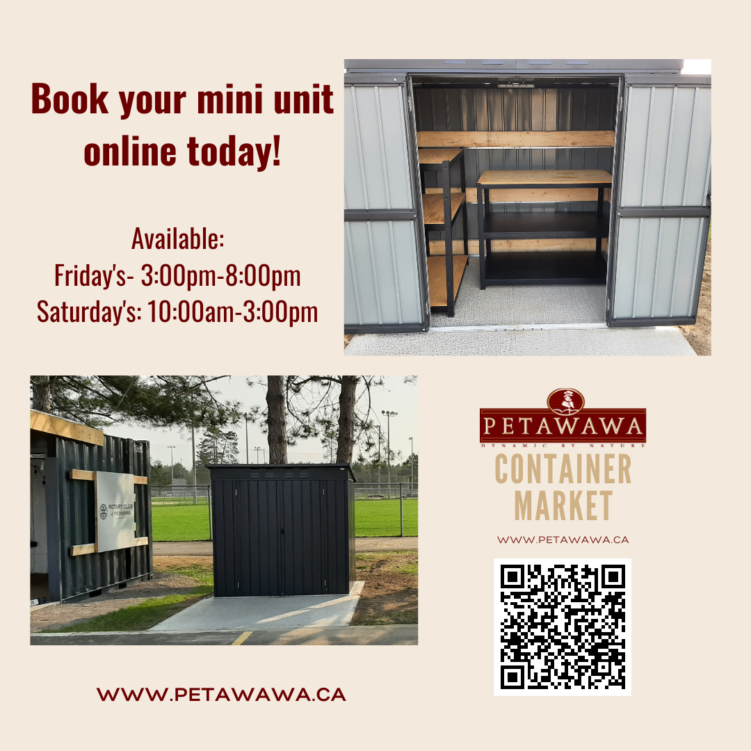 Book a mini container unit!