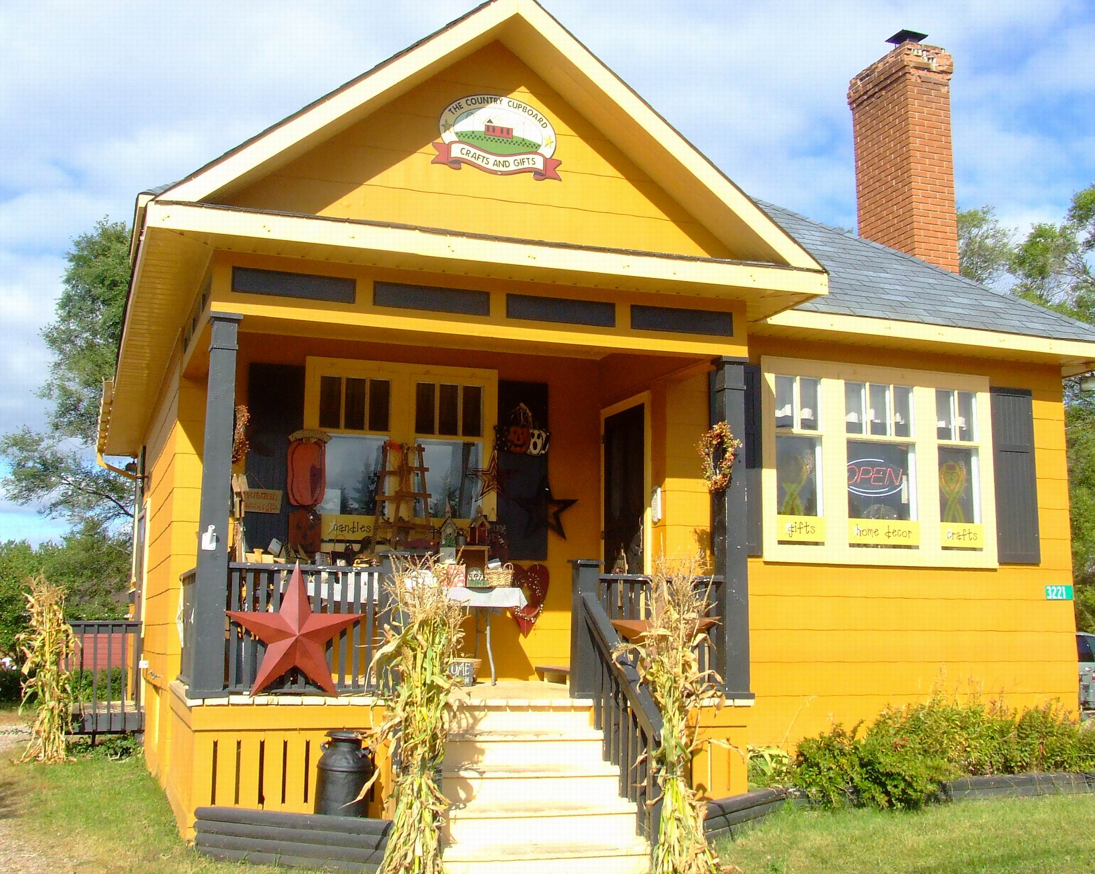 the yellow cottage business The Country Cupboard