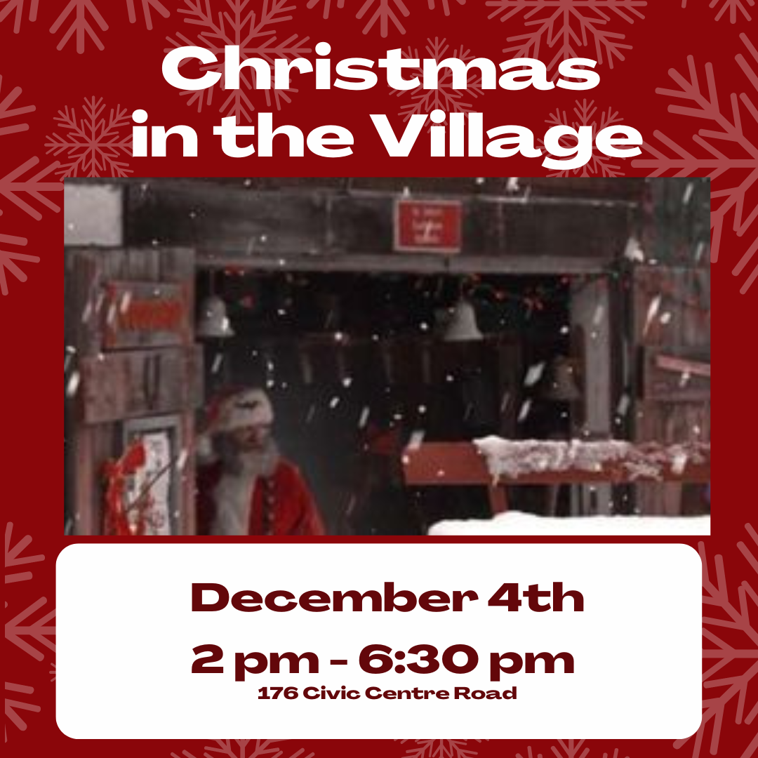 poster of Christmas in the Village - Heritage Market