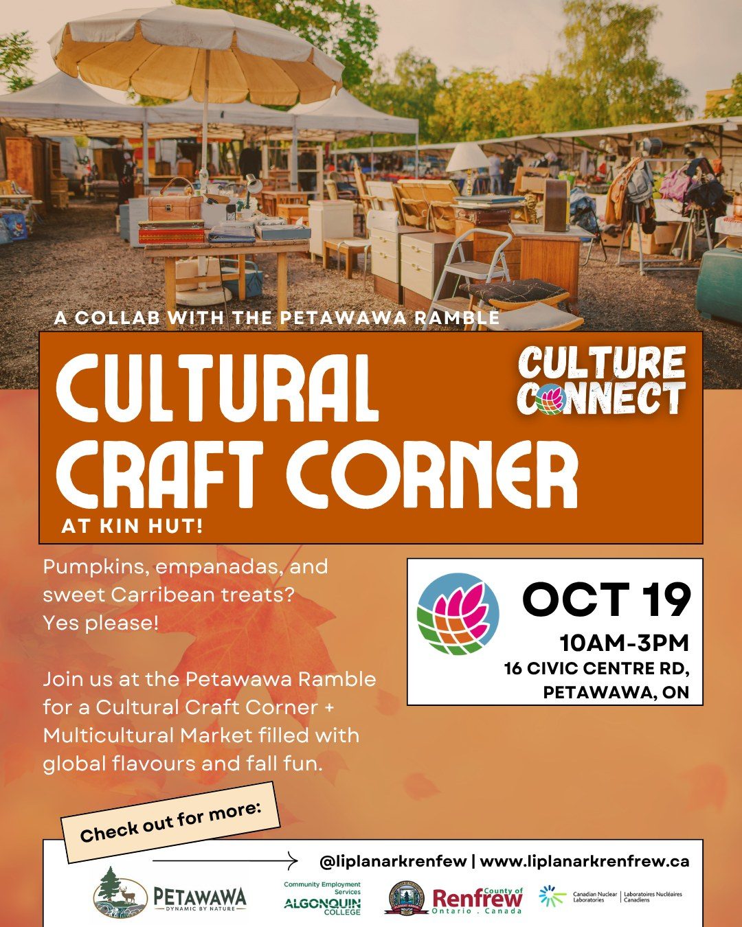 Culture Connect event poster