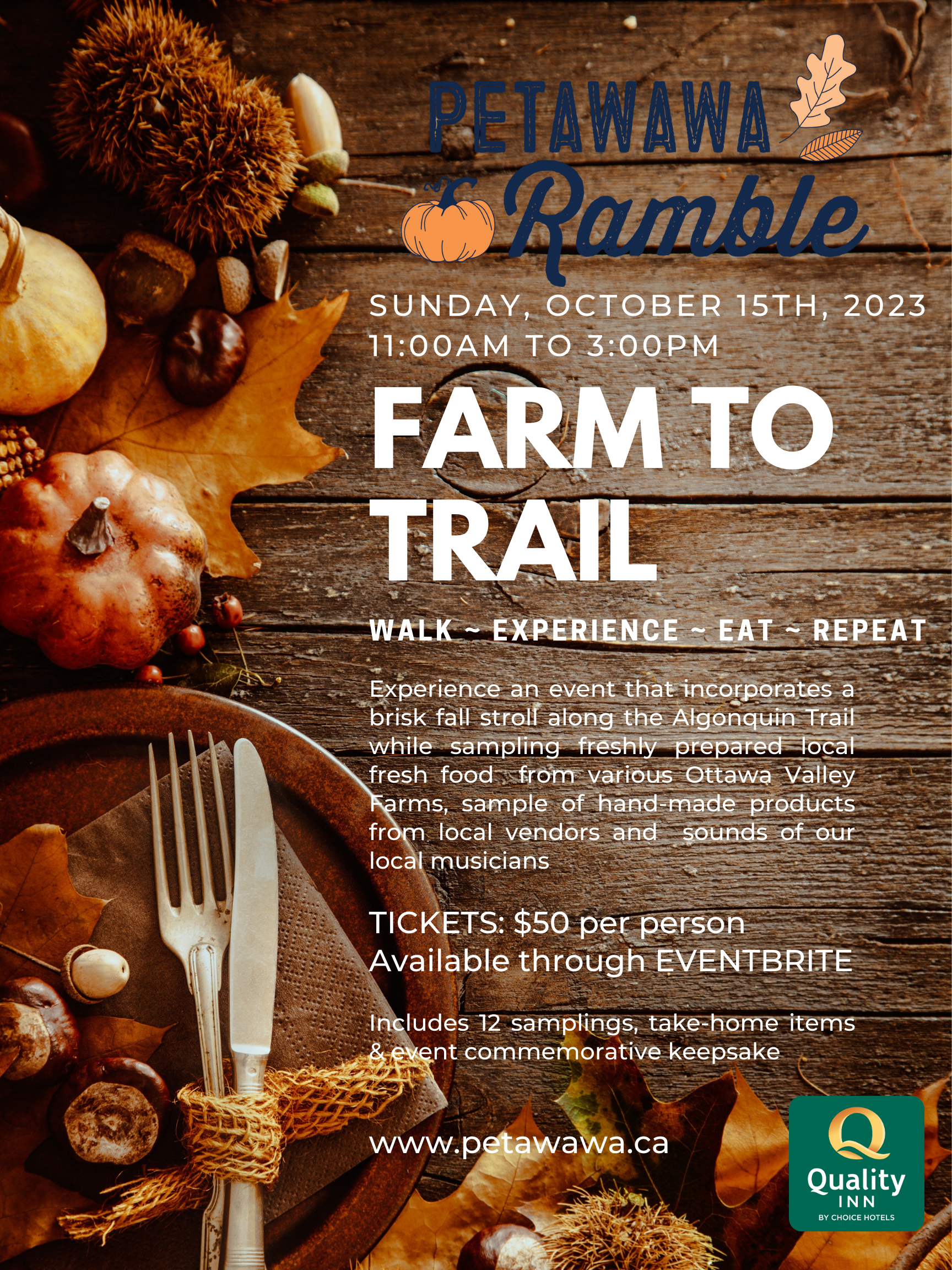 Farm to Trail poster