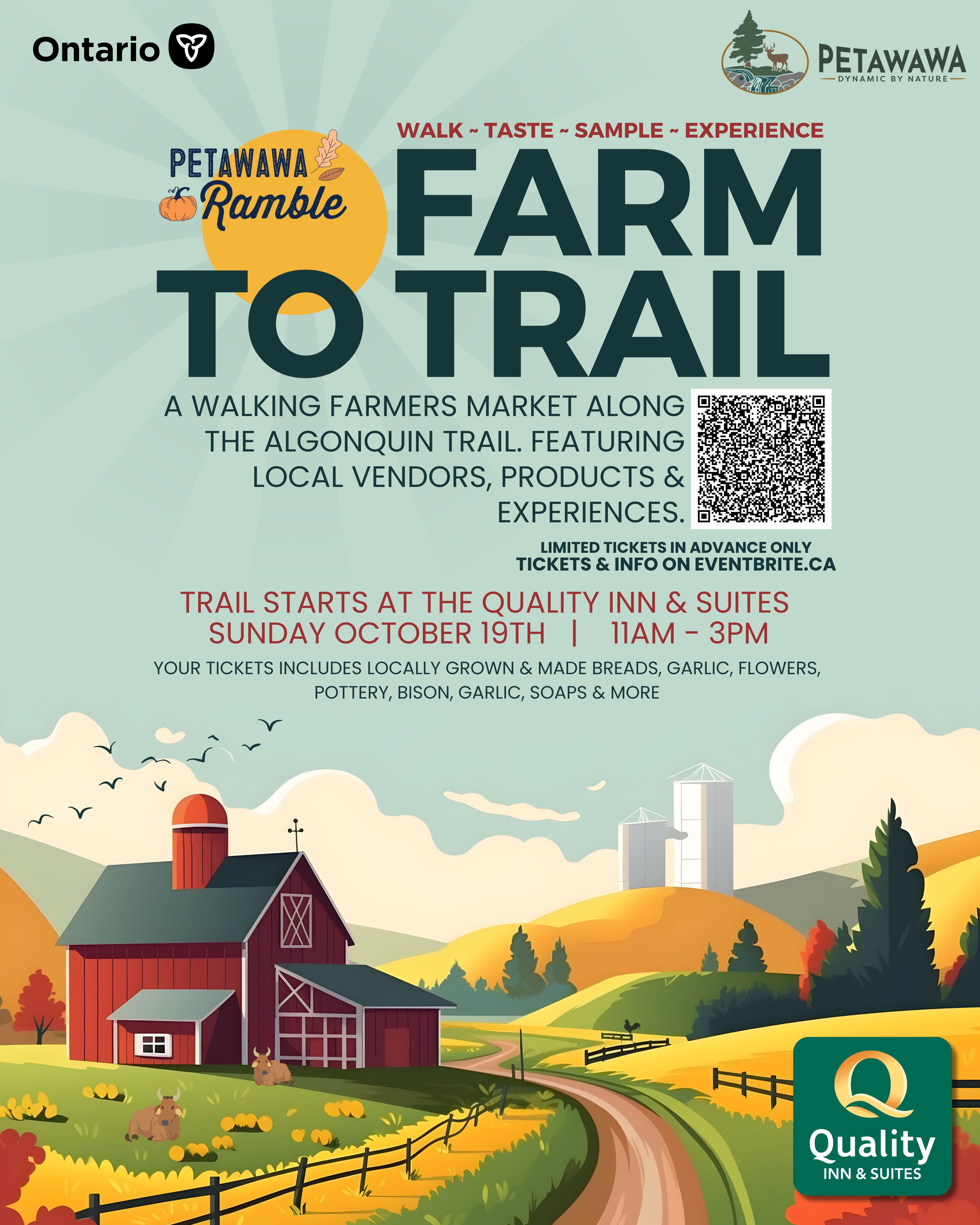 Farm to Trail graphic