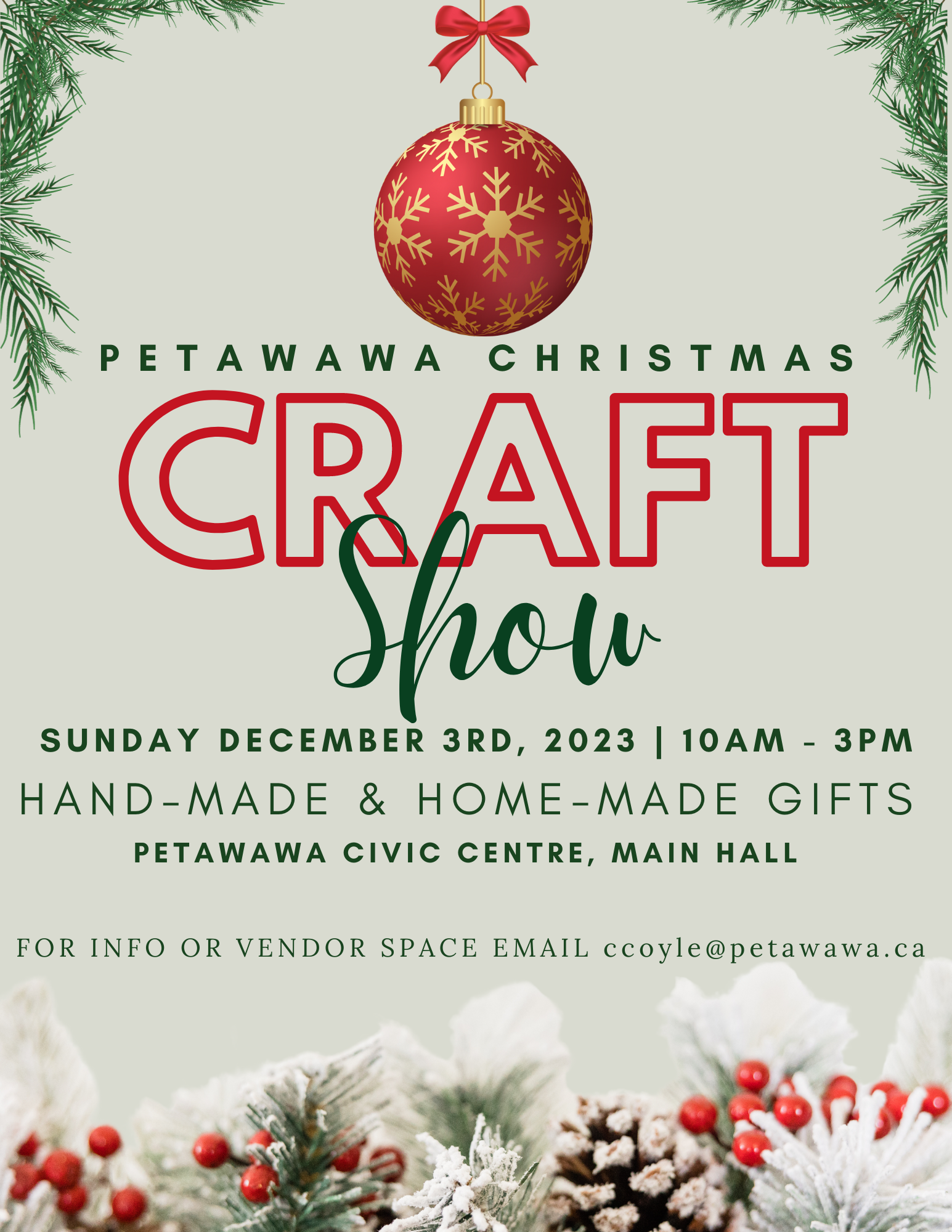 Craft Show Poster