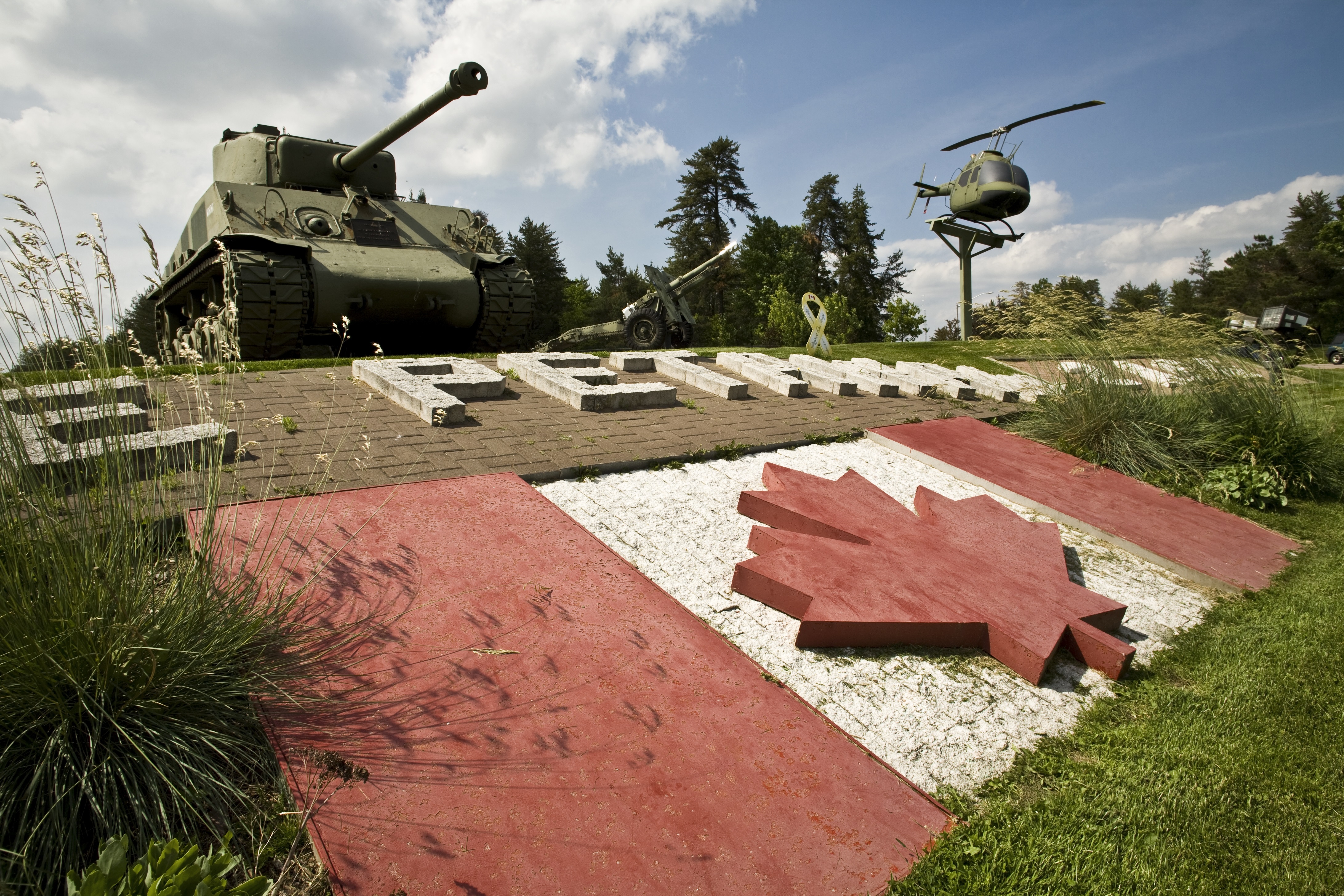 An image of the entrance to Garrison Petawawa