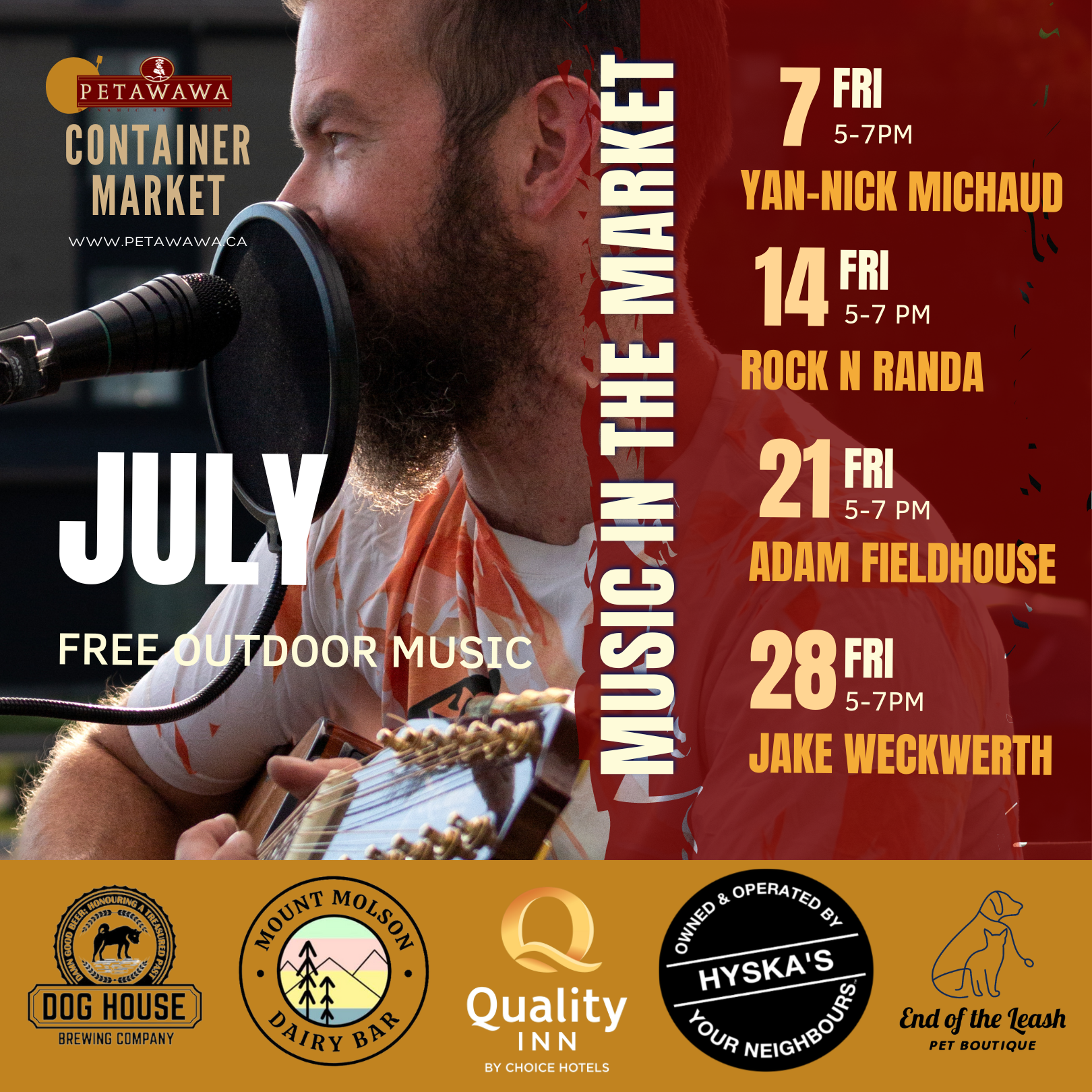 Music in the Market July post