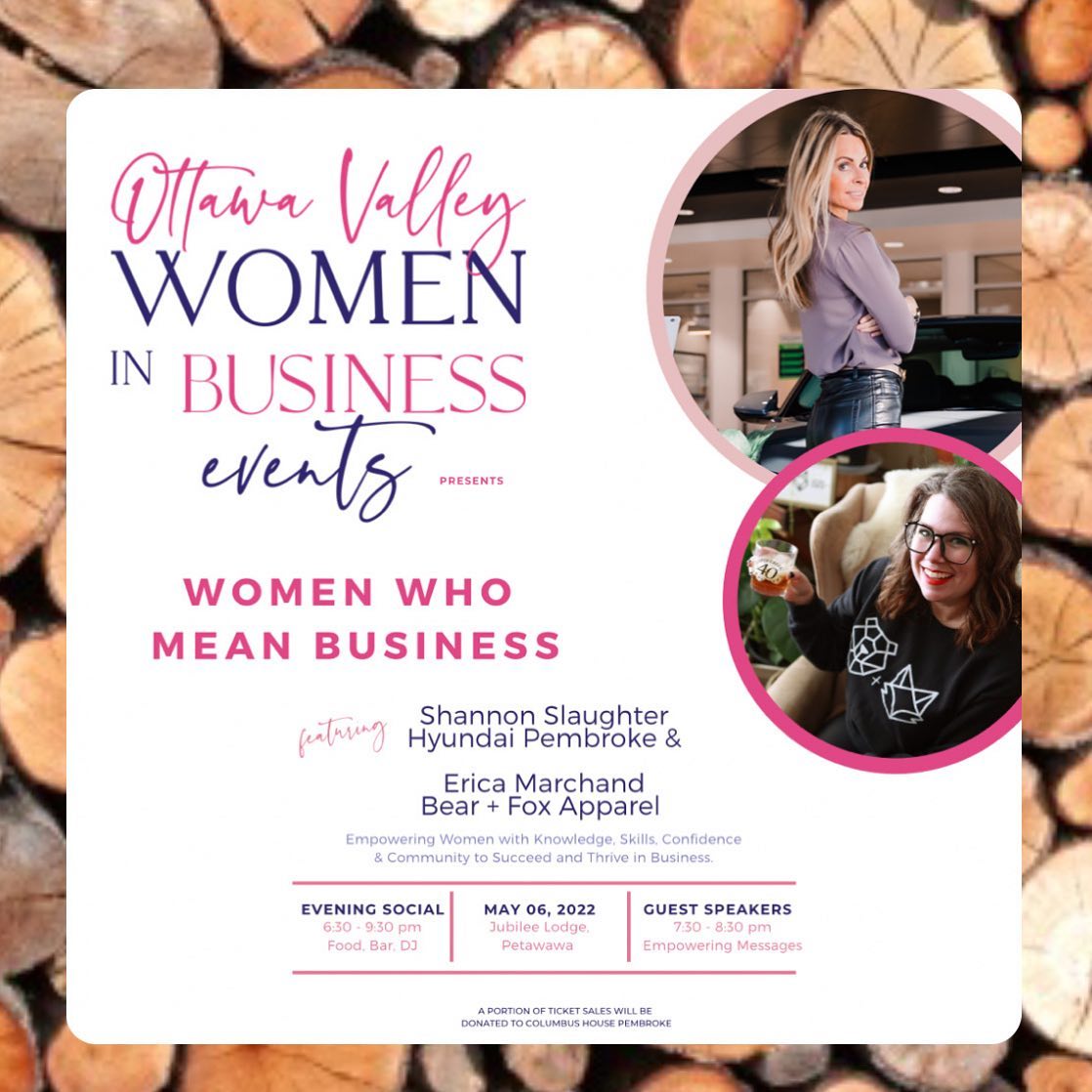 OV Women in Business event poster