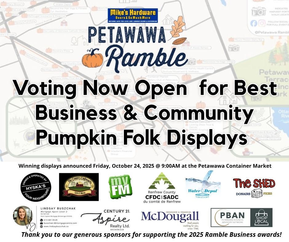 Vote Ramble Business Display Graphic