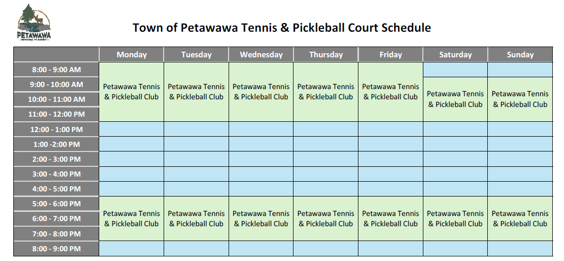 Schedule