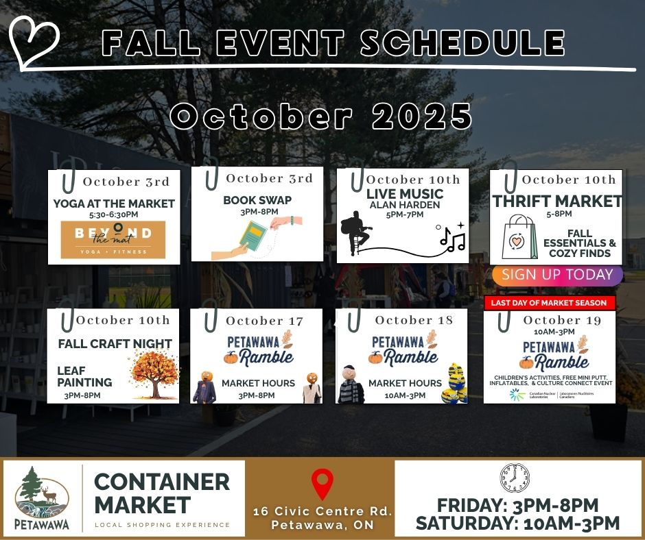 Fall Night Market poster