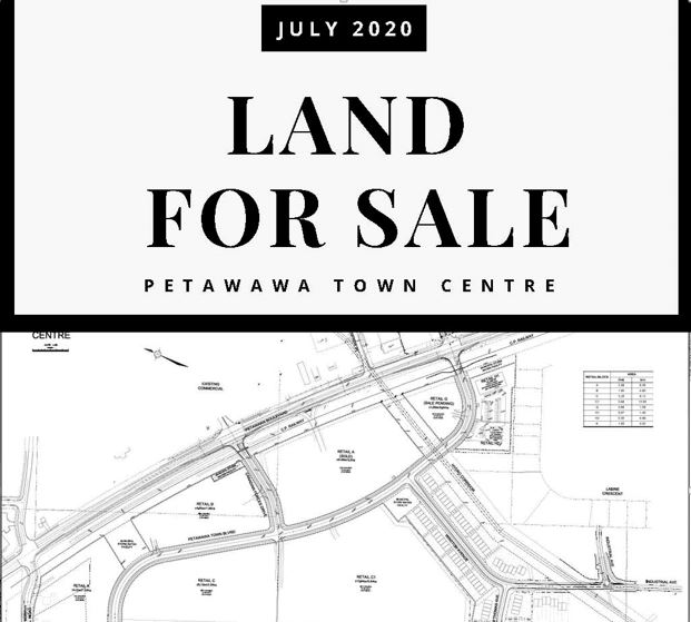 a real estate listing with land design images