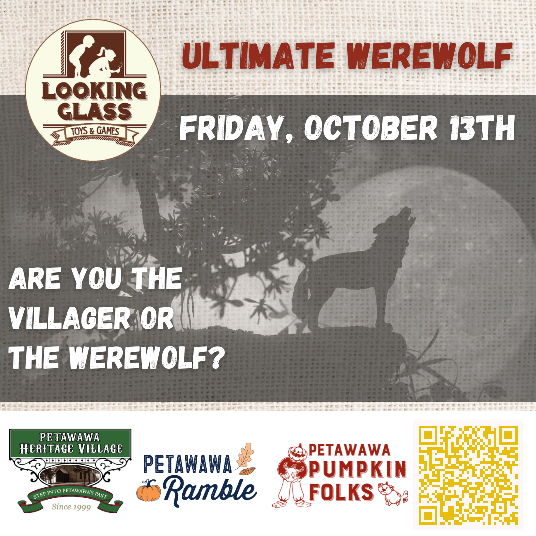 A werewolf full moon visual details on Ultimate Werewolf event