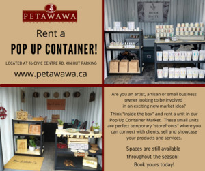 <b>Rent a Pop Up Container Unit graphic</b>