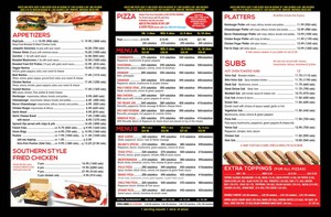 <b>Milano's Pizzeria Petawawa menu side 2</b>