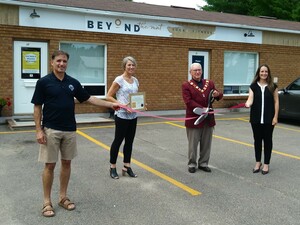 <b>Ribbon Cutting for Beyond the Mat</b>