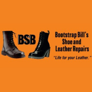 <b>Bootstrap Bill's Leather Repair Business Card</b>